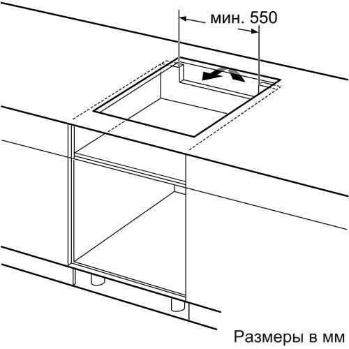 Индукционная варочная поверхность Bosch PUE611FB1E