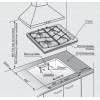 Газовая варочная поверхность Gefest СГ СН 1211 К17