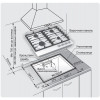 Газовая варочная поверхность Gefest ПВГ 1214-01 К5