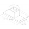 Вытяжка встраиваемая Elica GS Glass IX/A/60