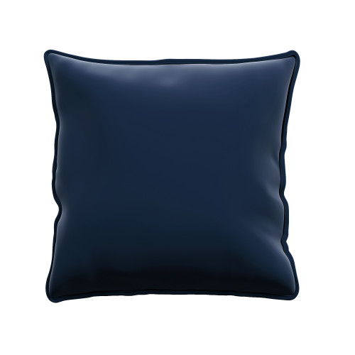 Портленд Декоративная подушка, темно-синий, 55х55 см.