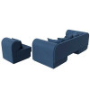 Набор Кипр-2 (диван, кресло) Berat Синий