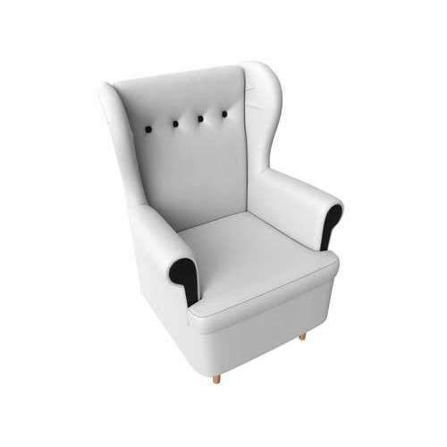 Кресло Торин Белый\Черный