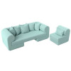 Набор Кипр-2 (диван, кресло) Berat Ментоловый