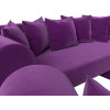 Набор Кипр-3 (диван, 2 кресла) Фиолетовый