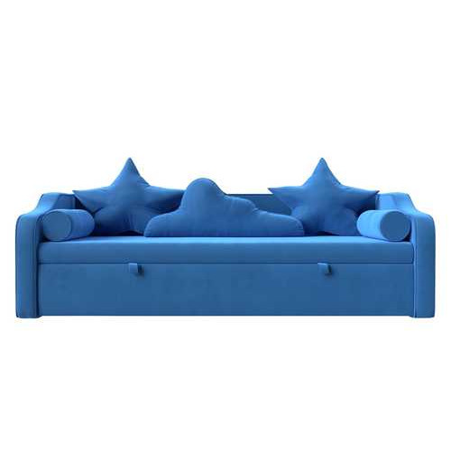 Детский диван-кровать Рико Голубой