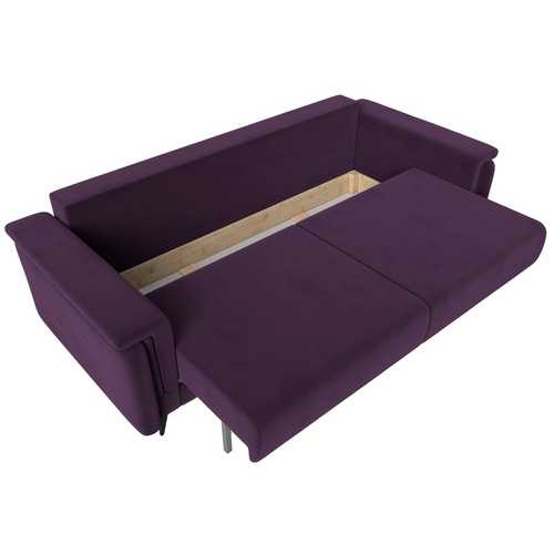 Прямой диван Оксфорд Фиолетовый