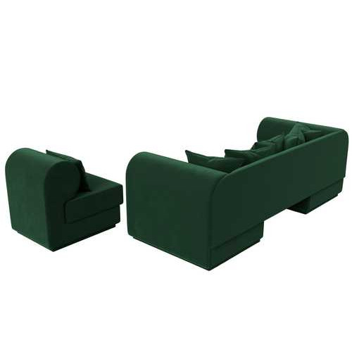 Набор Кипр-2 (диван, кресло) Зеленый