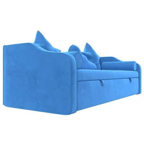 Детский диван-кровать Рико Голубой