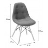 Стул Eames Измр/W