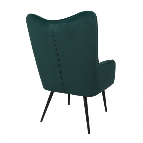 Кресло Bogema, зеленый, велюр