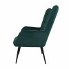 Кресло Bogema, зеленый, велюр
