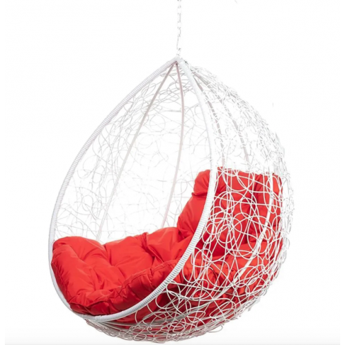 Кресло подвесное FP 0240 красная подушка