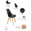 Стул Eames Bon чёрный