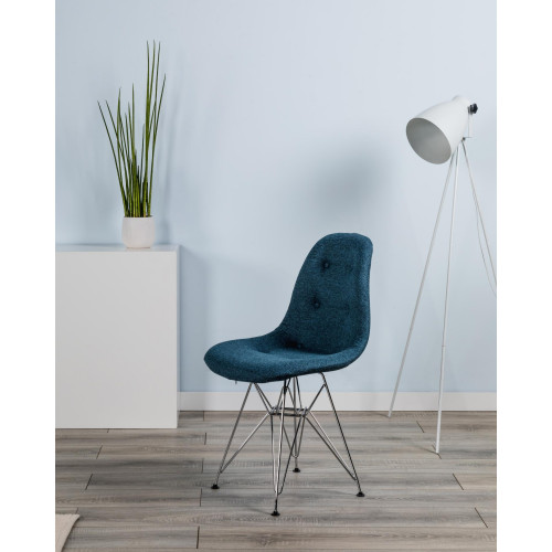 Стул Eames CR Сканди Блю Арт