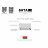 Стол-консоль SHTABE ROYAL 5001 эко, Белый-Белый-Черный