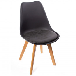 Стул Eames Bon чёрный