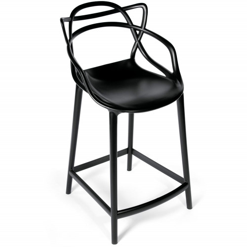 Комплект из 2-х стульев полубарных Masters чёрный