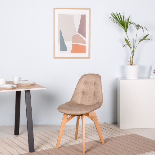 Стул Eames lite Сканди Браун