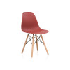 Пластиковый стул Eames PC-015 bordeaux