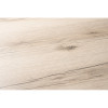 Стол деревянный Тринити Лофт 140 25 мм делано светлый / матовый черный